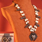 Wrangler Bohemian Heart Pendant Necklace with Earrings