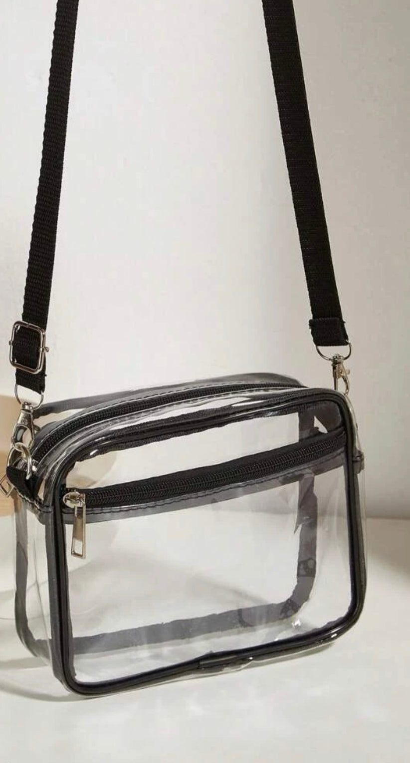 Clear Stadium Crossbody Bags