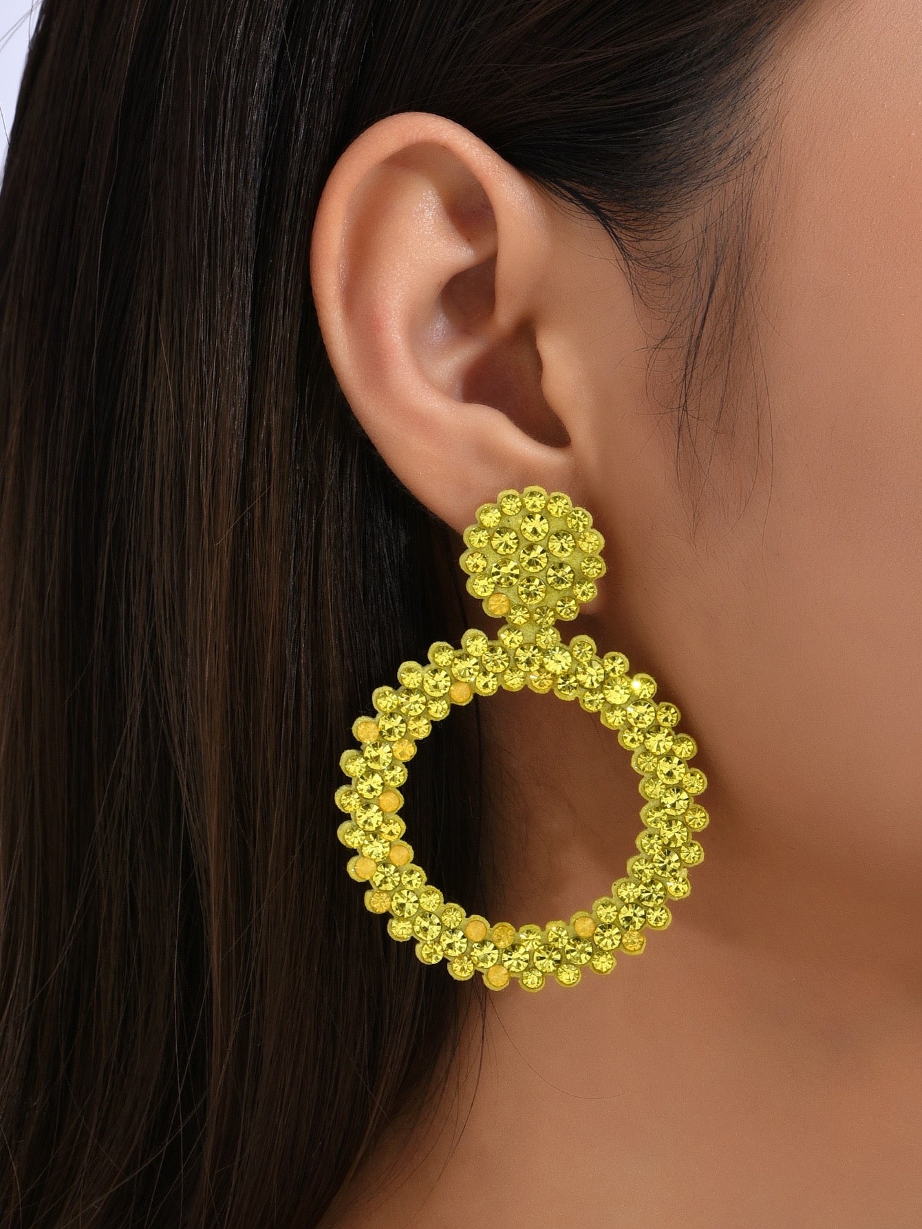 RHINESTONE EARRINGS