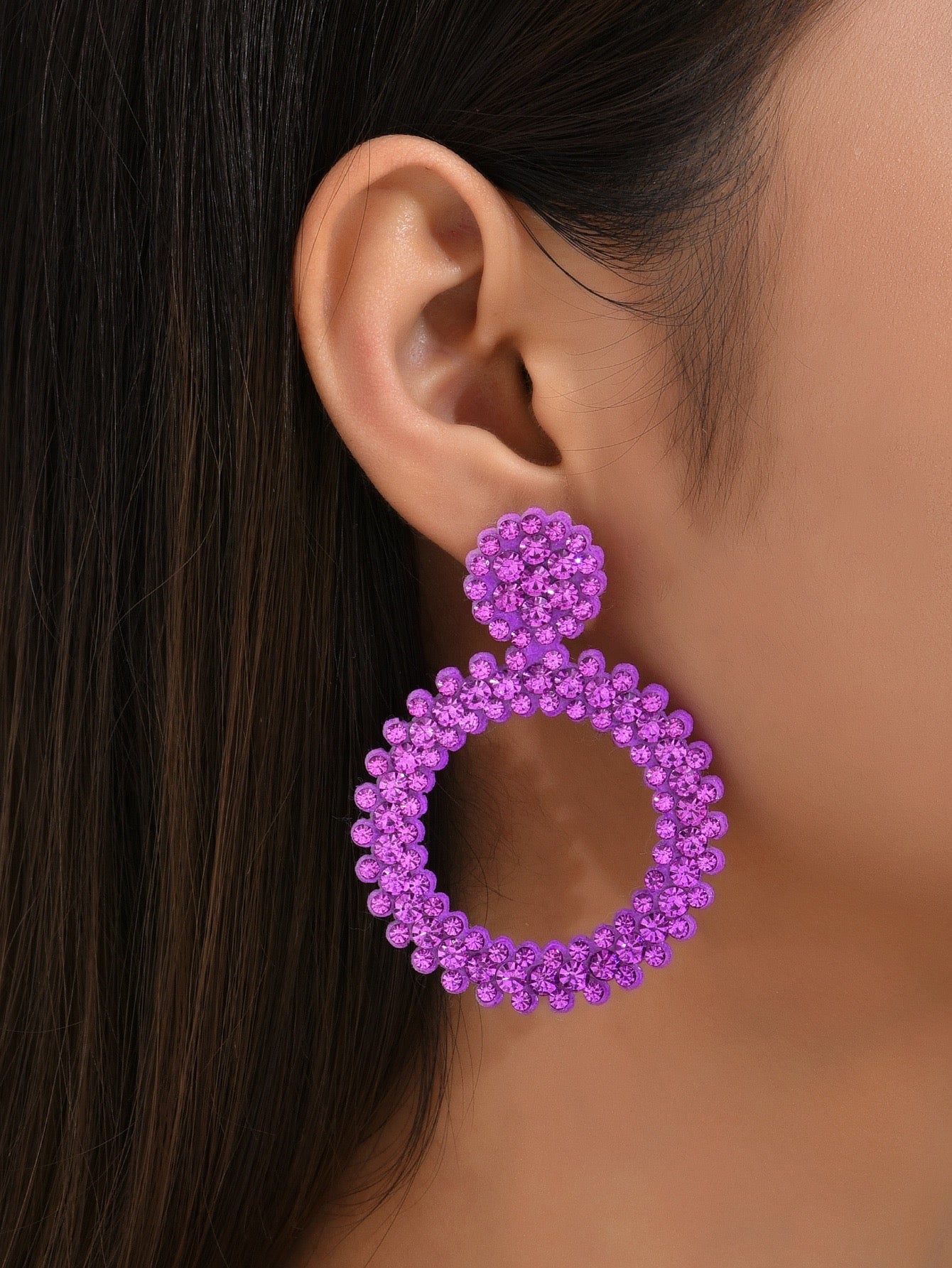 RHINESTONE EARRINGS