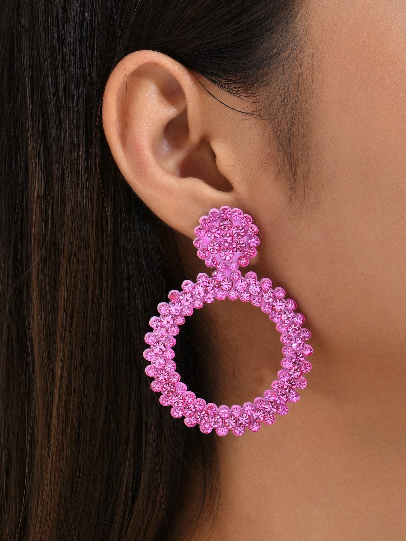 RHINESTONE EARRINGS